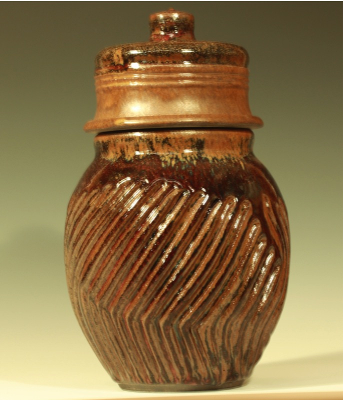 funerary urn,pottery,stoneware